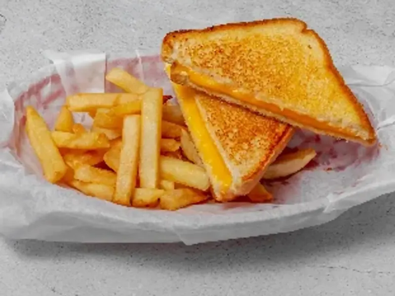 Grilled Cheese Basket at Kitok