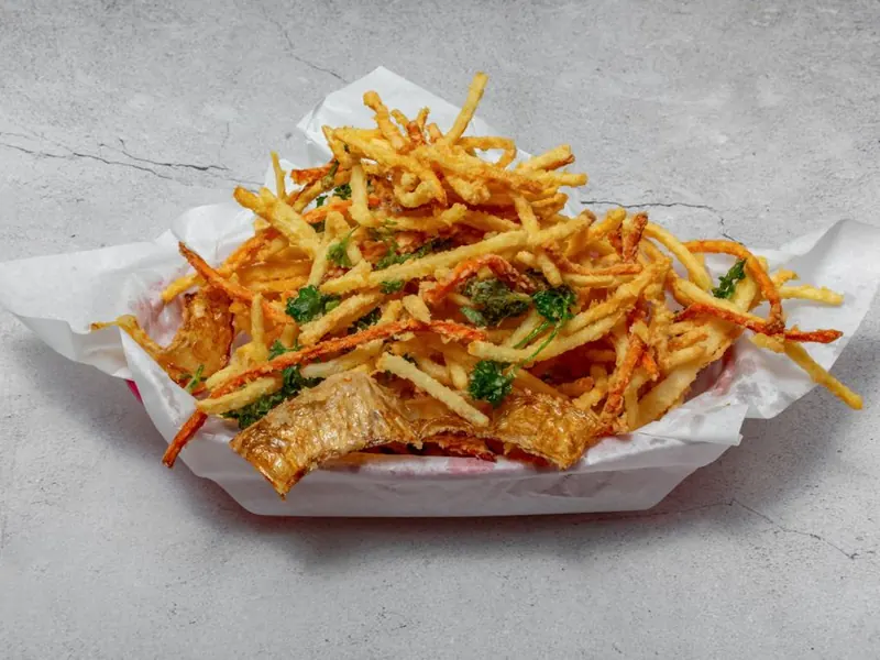 Oriental Fries at Kitok